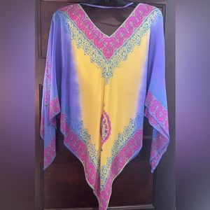 Vintage silk tunic